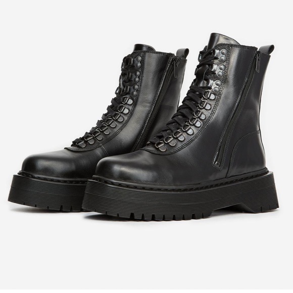 The Kooples Combat Boots - Picture 1 of 12